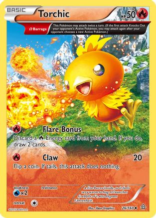 Torchic (Omega) 26/160 -