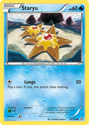 Staryu 32/160 - Reverse Holofoil