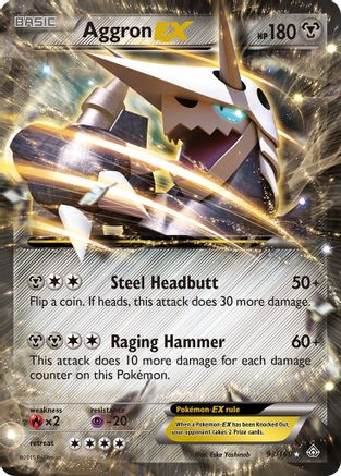 Aggron EX 93/160 - Holofoil