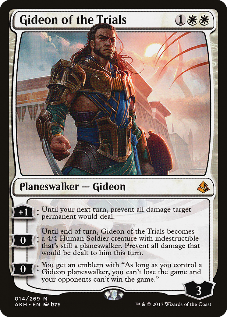 Gideon of the Trials (AKH-014) -  Foil