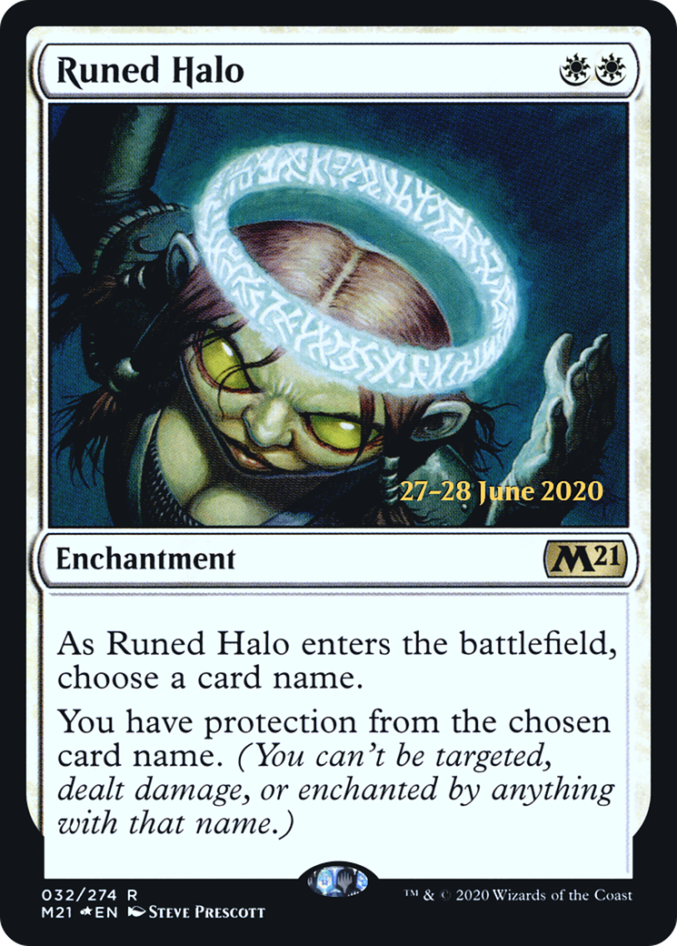 Runed Halo (PRE-32S) -  Foil