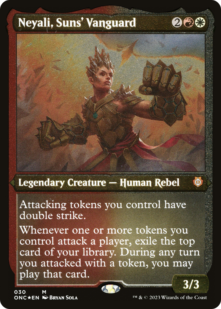 Neyali, Suns' Vanguard (ONC-030) -  Etched Foil