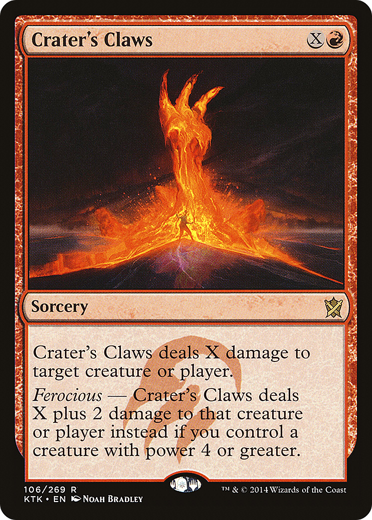 Crater's Claws (KTK-106) -  Foil