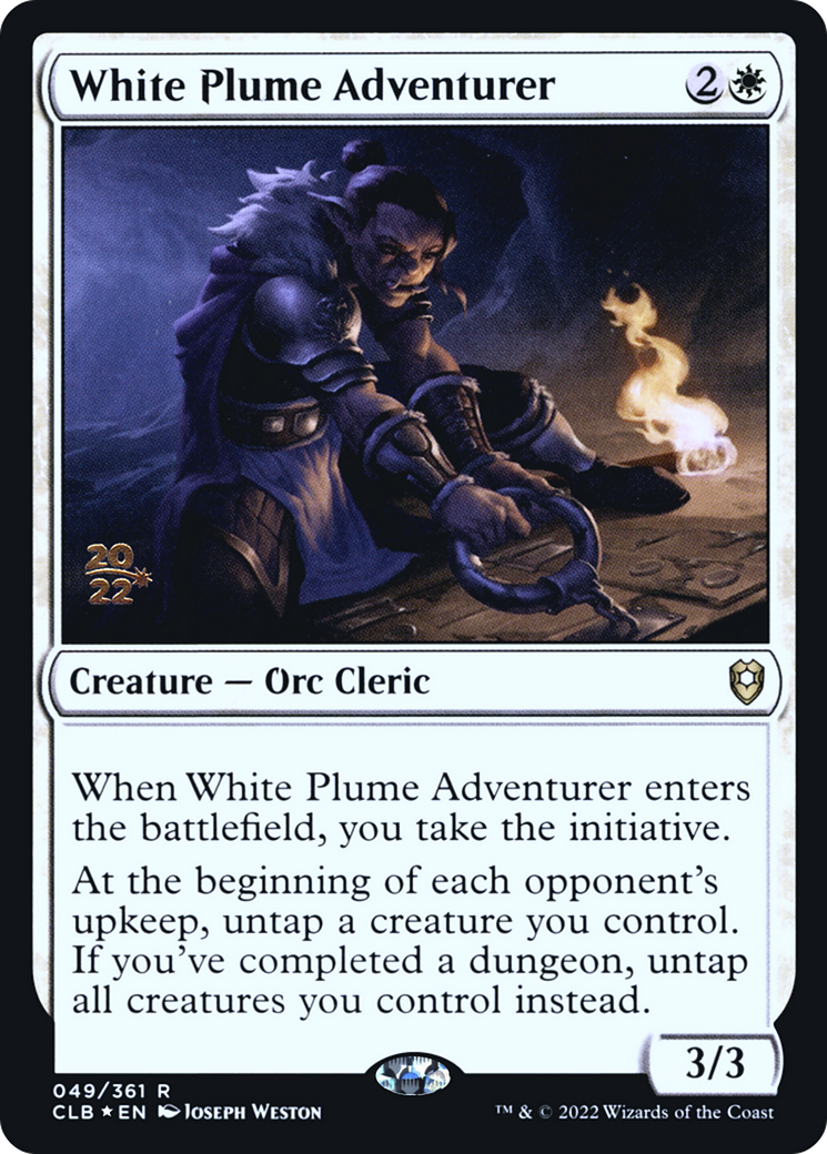 White Plume Adventurer (PRE-49S) -  Foil