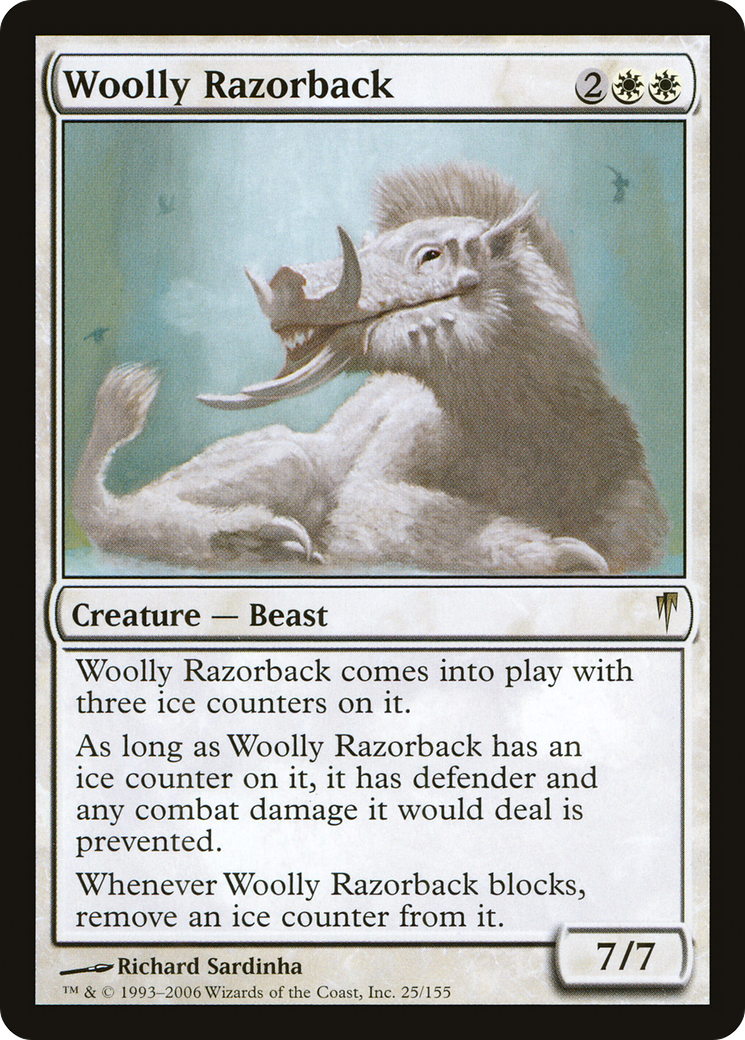 Woolly Razorback (CSP-025) -  Foil