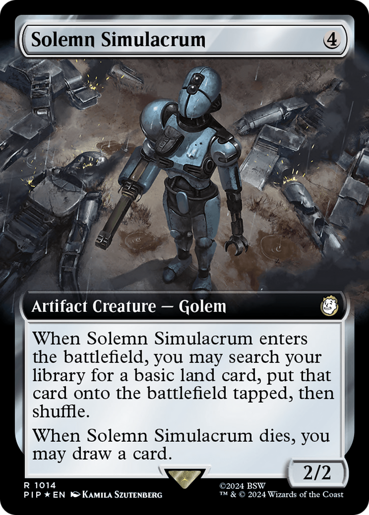 Solemn Simulacrum (PIP-1014) - : (Extended Art) Foil