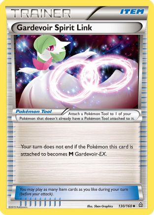 Gardevoir Spirit Link 130/160 - Reverse Holofoil