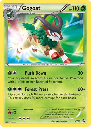 Gogoat - XY16 XY16/211 - Holofoil