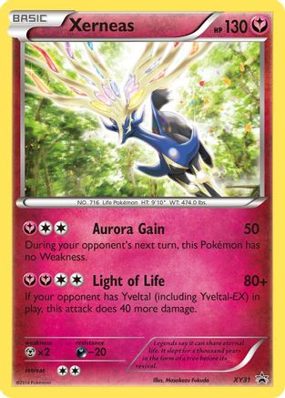 Xerneas - XY31 XY31/211 - Holofoil