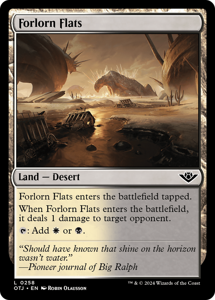 Forlorn Flats (OTJ-258) -  Foil