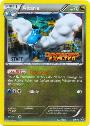 Altaria - BW48 (Prerelease) [Staff] BW48 - Holofoil