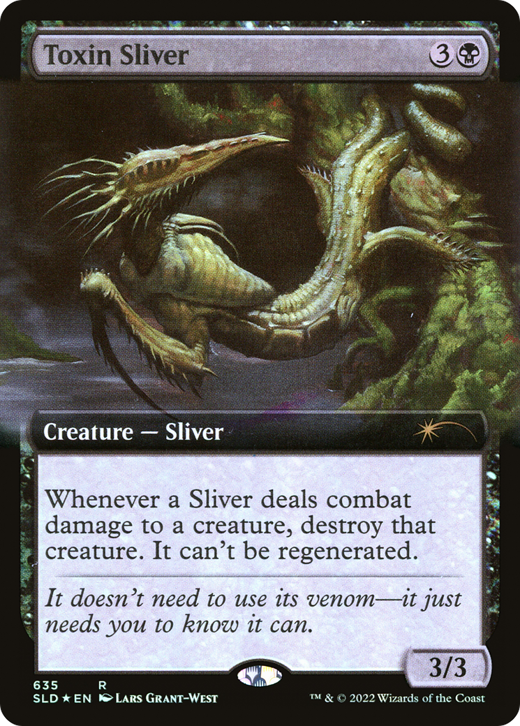 Toxin Sliver (SLD-635) - : (Extended Art) Foil