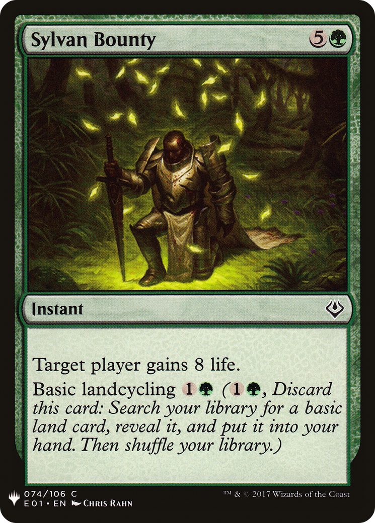 Sylvan Bounty (LIST-E01-74) -