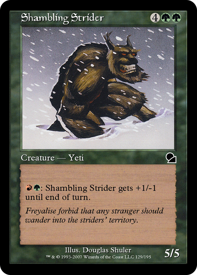 Shambling Strider (ME1-129) -  Foil