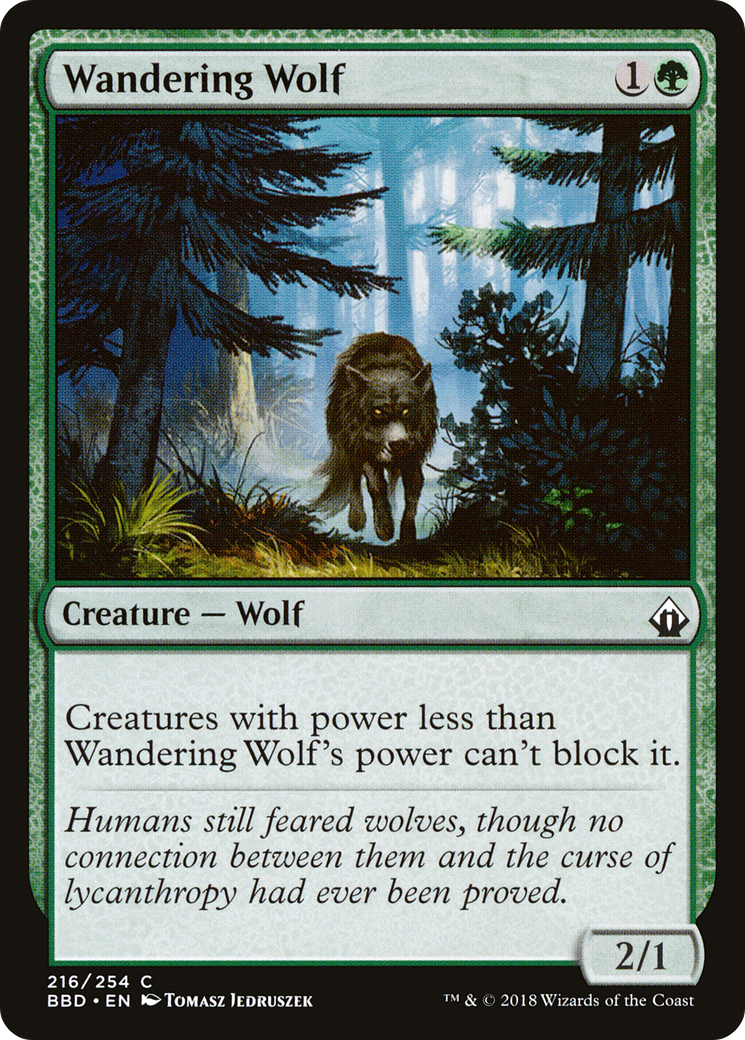 Wandering Wolf (BBD-216) -