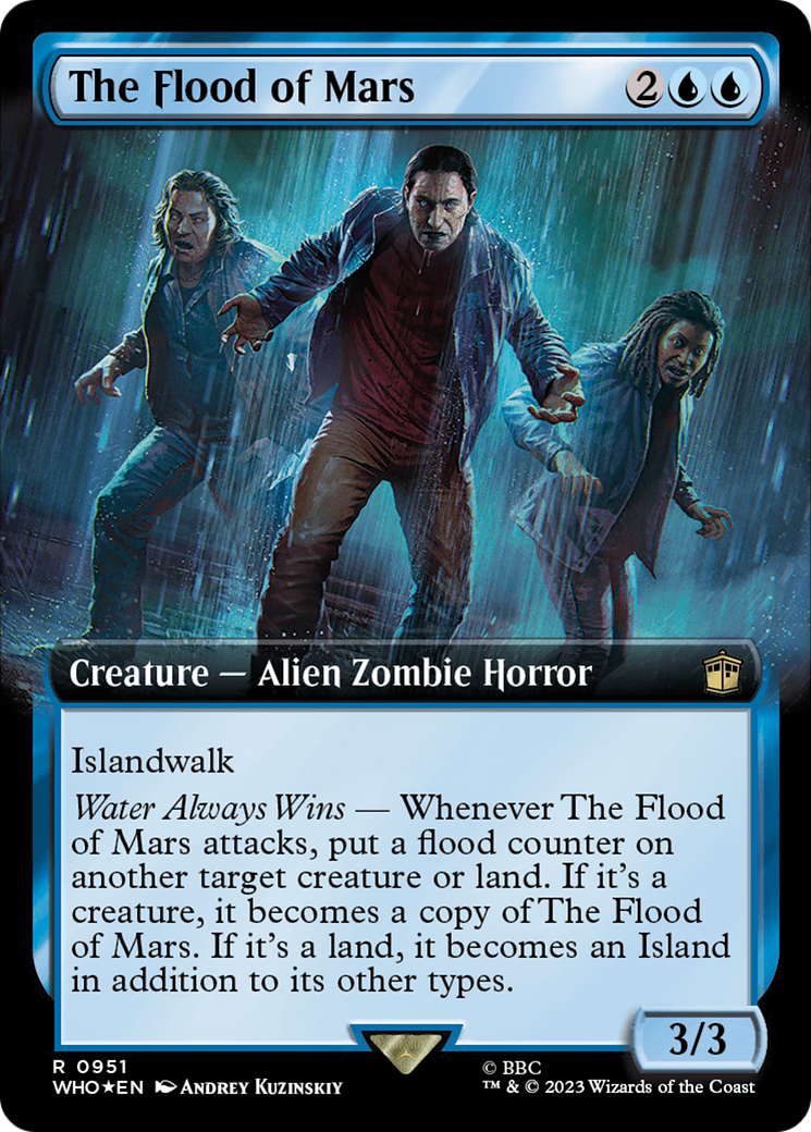 The Flood of Mars (WHO-951) - : (Extended Art) Foil