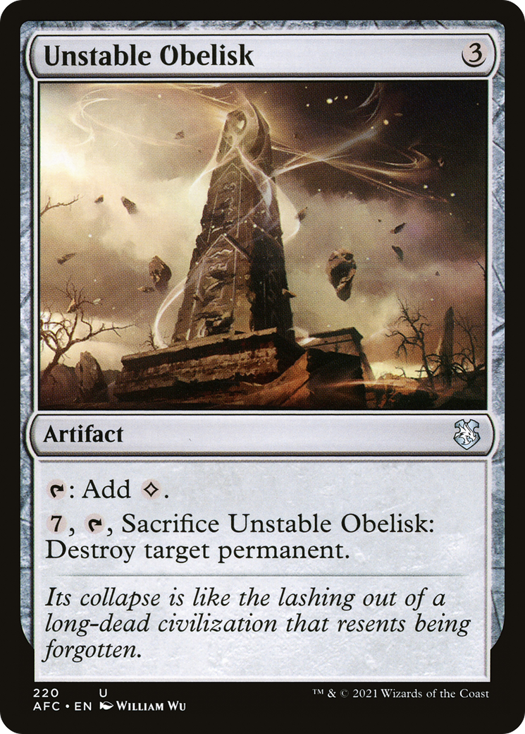 Unstable Obelisk (AFC-220) -