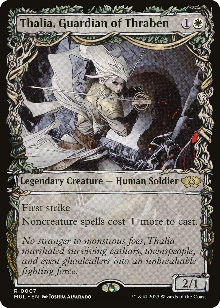 Thalia, Guardian of Thraben (MUL-007) - : (Showcase) Foil