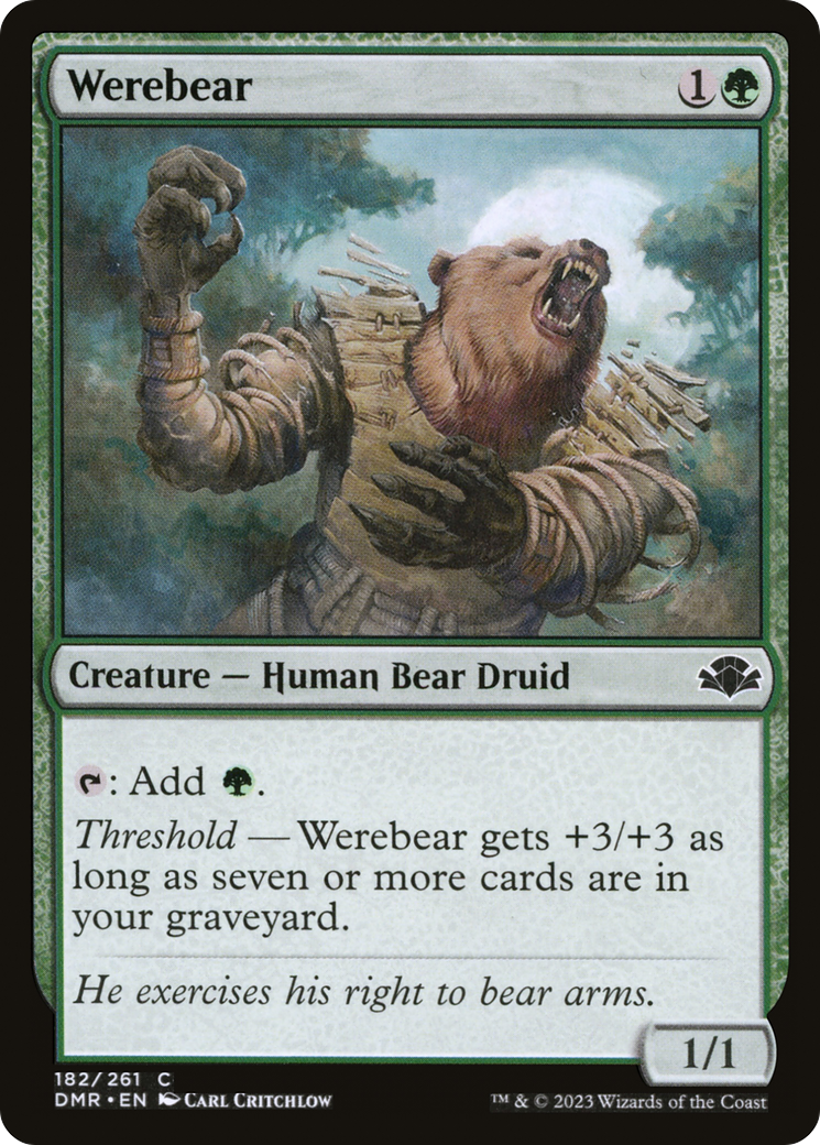 Werebear (DMR-182) -