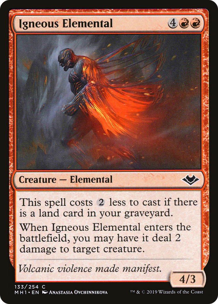 Igneous Elemental (MH1-133) -  Foil