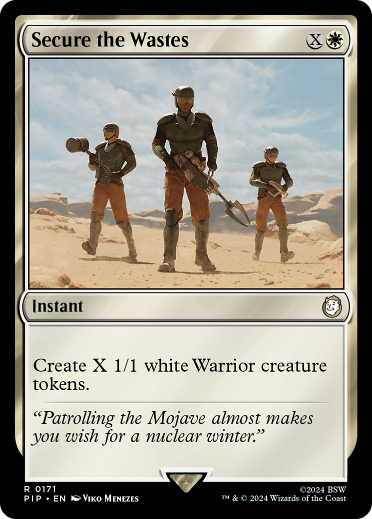 Secure the Wastes (PIP-171) -  Foil