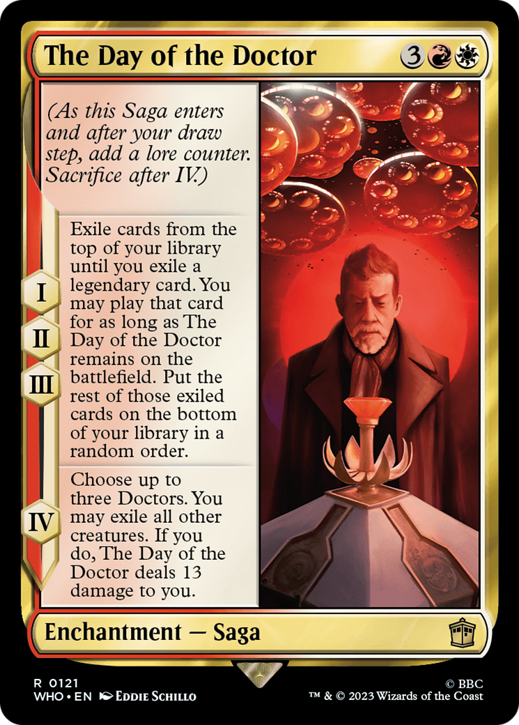 The Day of the Doctor (WHO-121) -  Foil