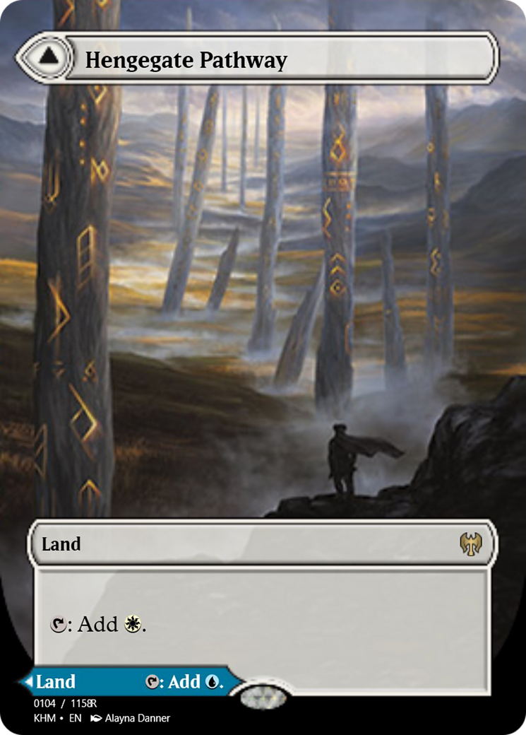 Hengegate Pathway // Mistgate Pathway (PRM-88408) -  Foil