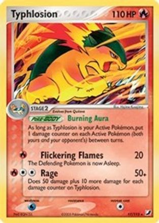 Typhlosion - 17/115 (EX Unseen Forces) 17 -