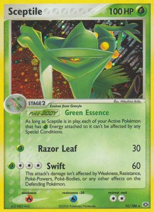 Sceptile 10/106 - Holofoil