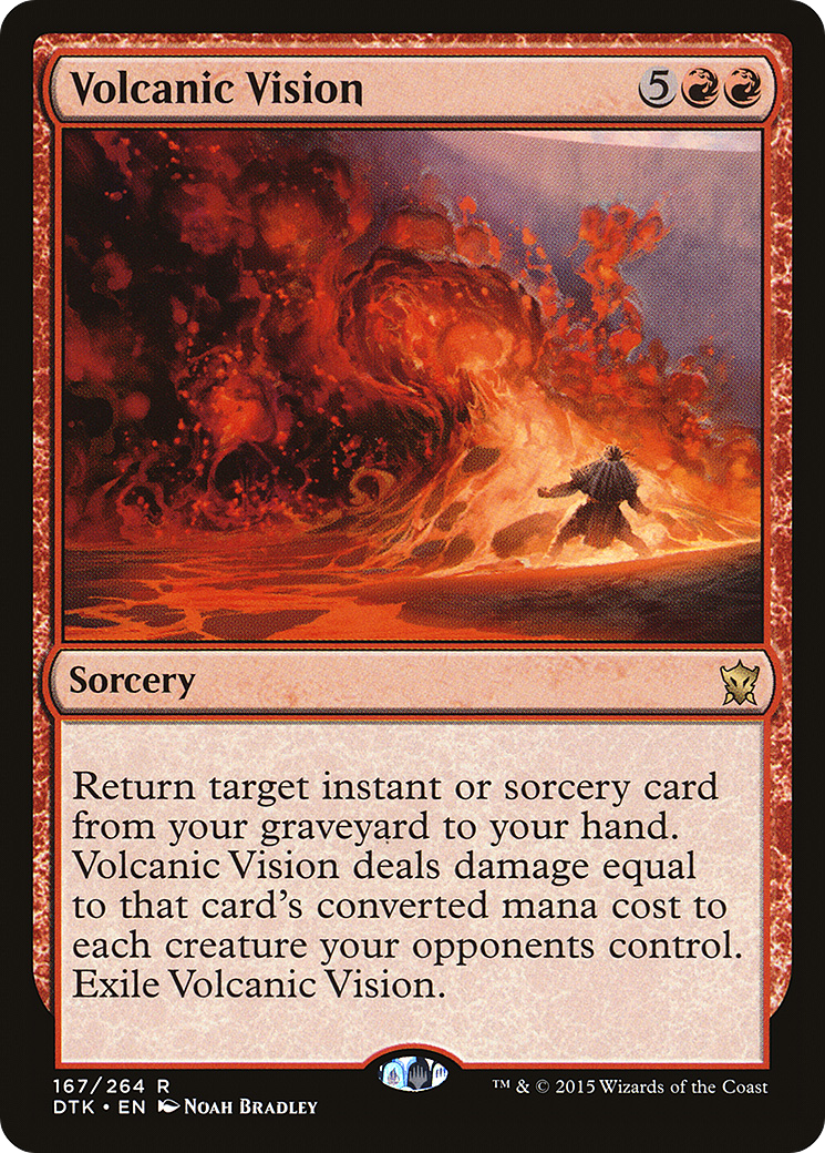 Volcanic Vision (DTK-167) -  Foil