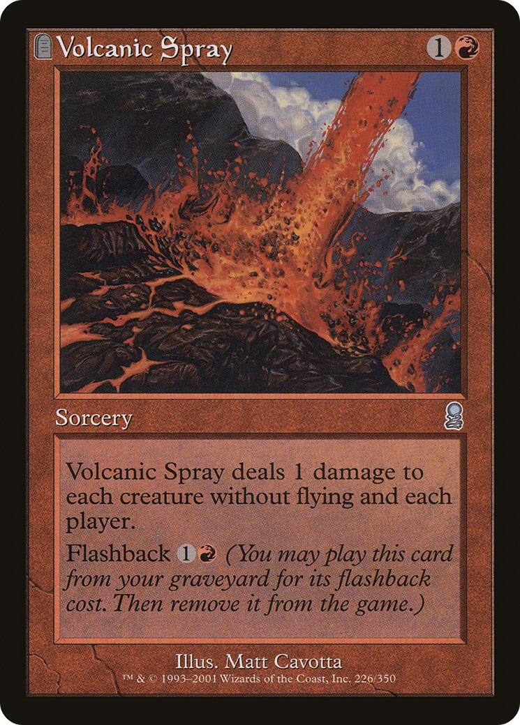 Volcanic Spray (ODY-226) - : (tombstone)