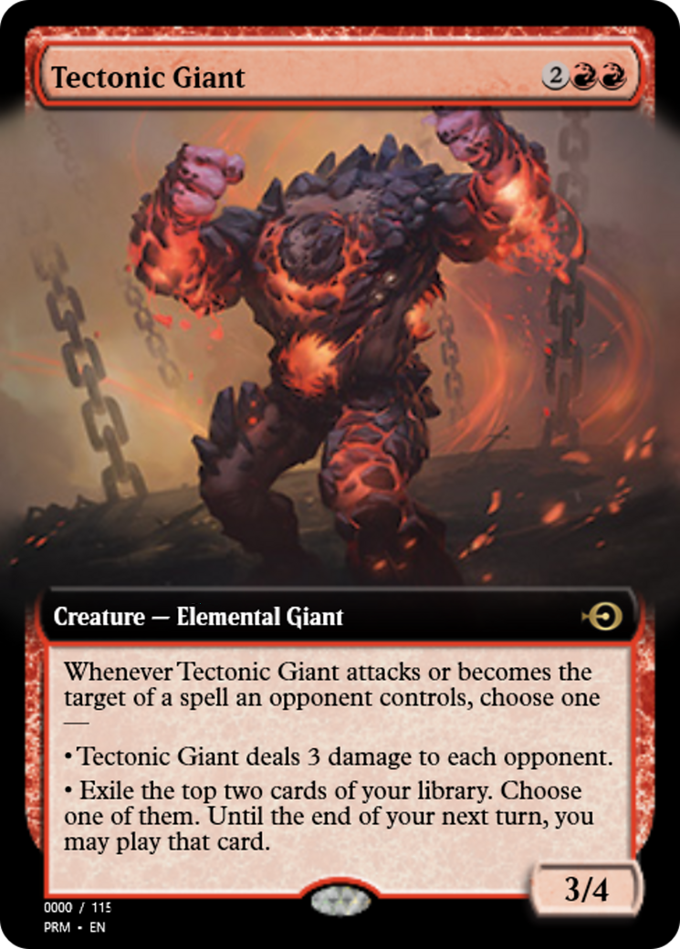 Tectonic Giant (PRM-79895) -  Foil