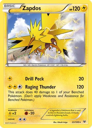 Zapdos 23/108 -