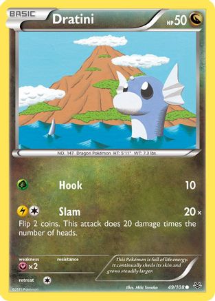 Dratini 49/108 - Reverse Holofoil