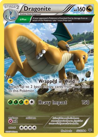 Dragonite (52 Delta) 52/108 - Reverse Holofoil