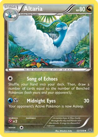 Altaria (53) 53/108 - Reverse Holofoil