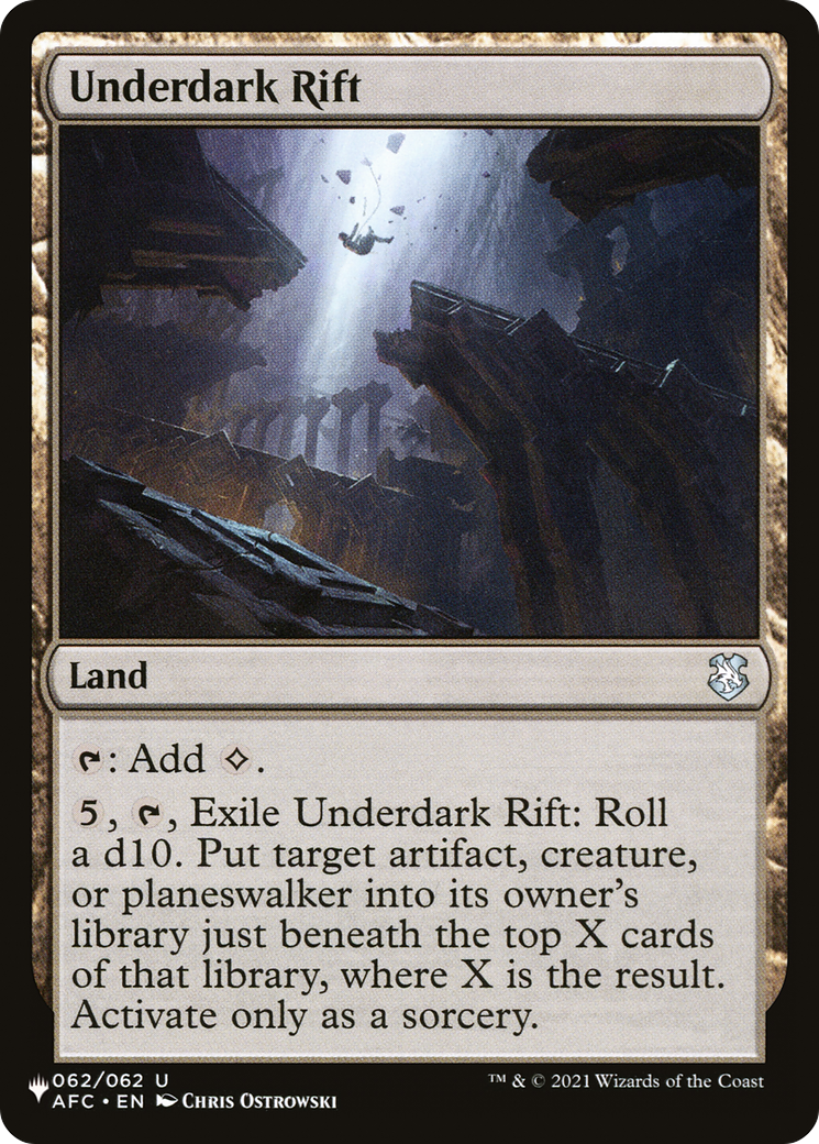 Underdark Rift (LIST-AFC-62) -