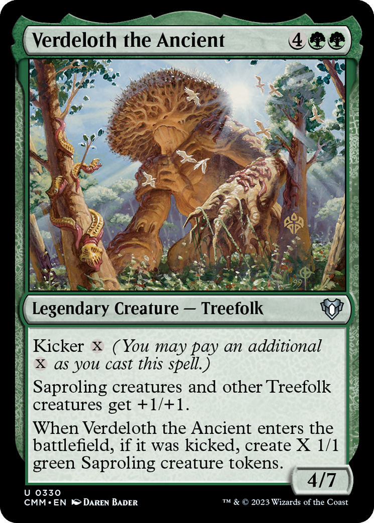 Verdeloth the Ancient (CMM-330) -  Foil