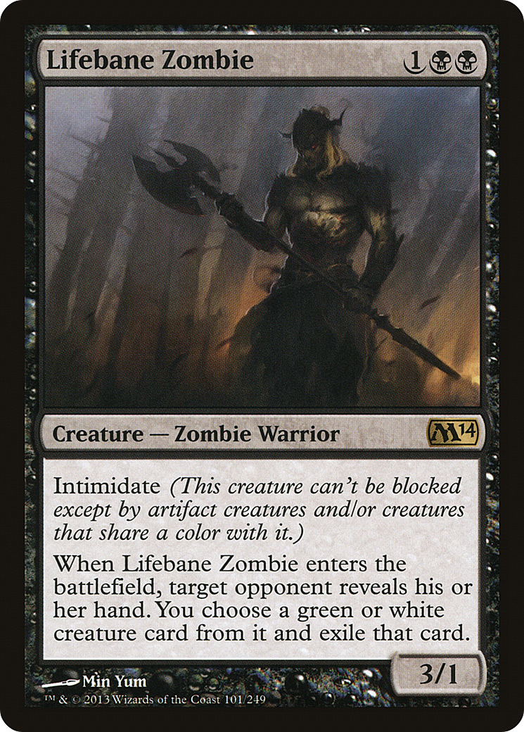 Lifebane Zombie (M14-101) -  Foil