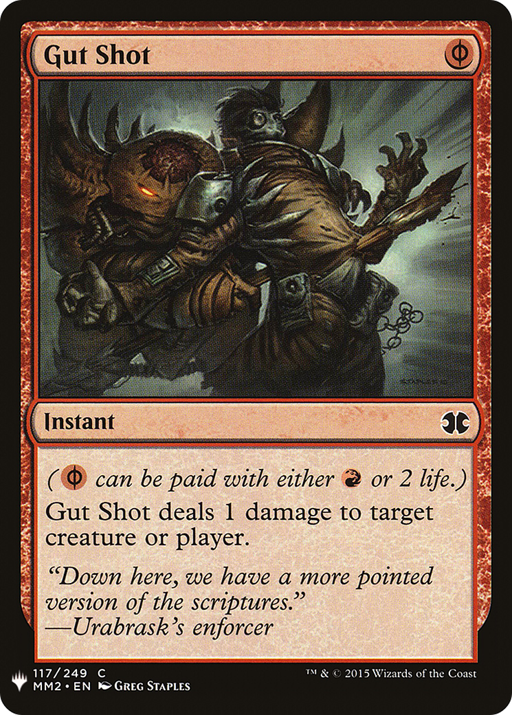 Gut Shot (LIST-MM2-117) -