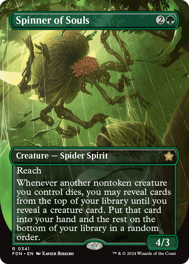 Spinner of Souls (FDN-341) -  (Borderless)