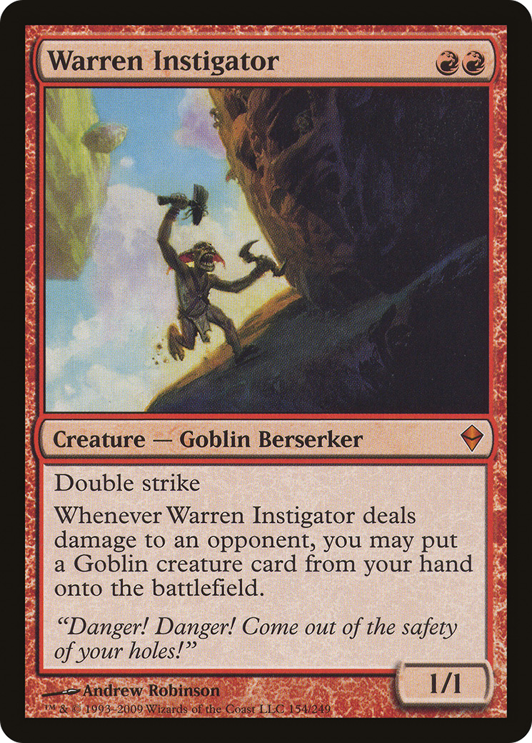 Warren Instigator (ZEN-154) -  Foil