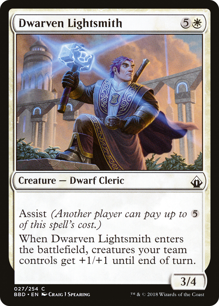 Dwarven Lightsmith (BBD-027) -  Foil