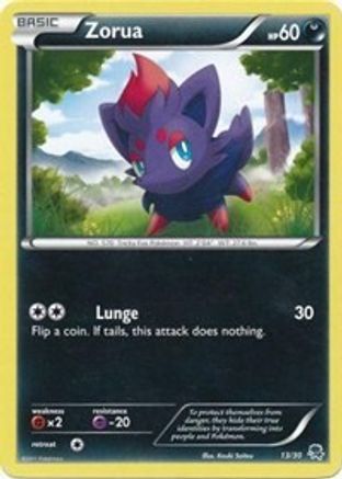 Zorua (#13) 13 -