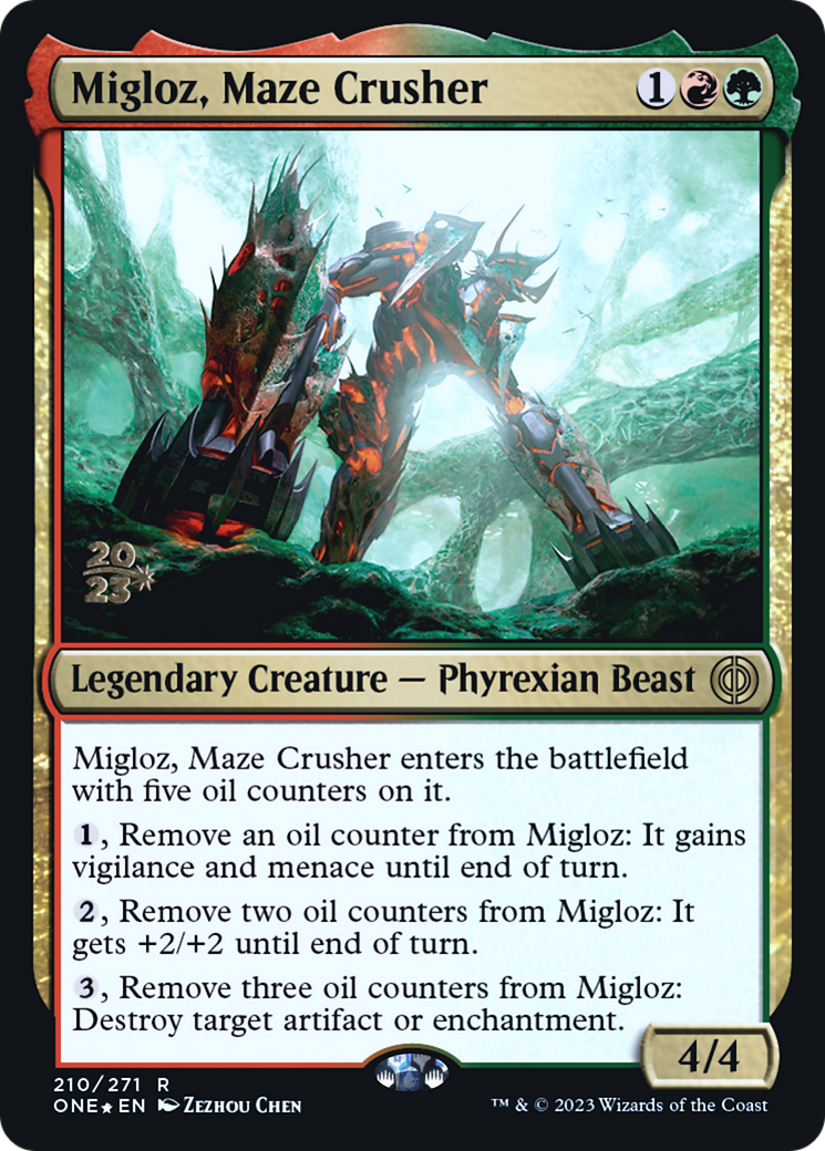 Migloz, Maze Crusher (PRE-210S) -  Foil