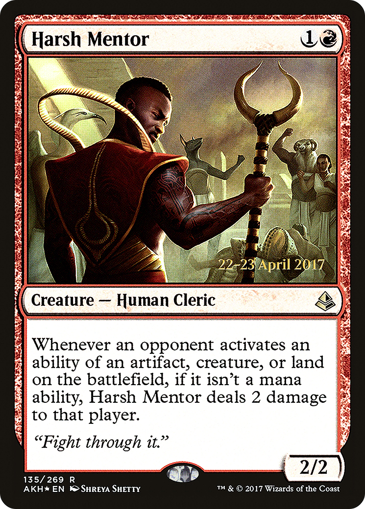 Harsh Mentor (PRE-135S) -  Foil