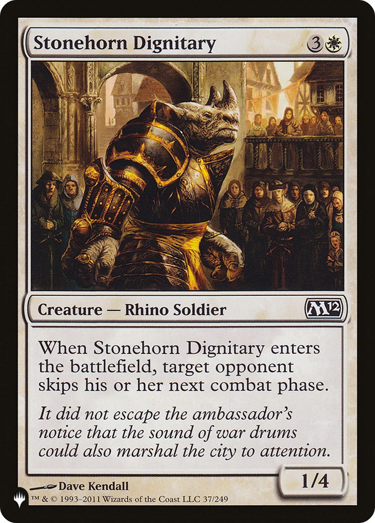 Stonehorn Dignitary (LIST-M12-37) -