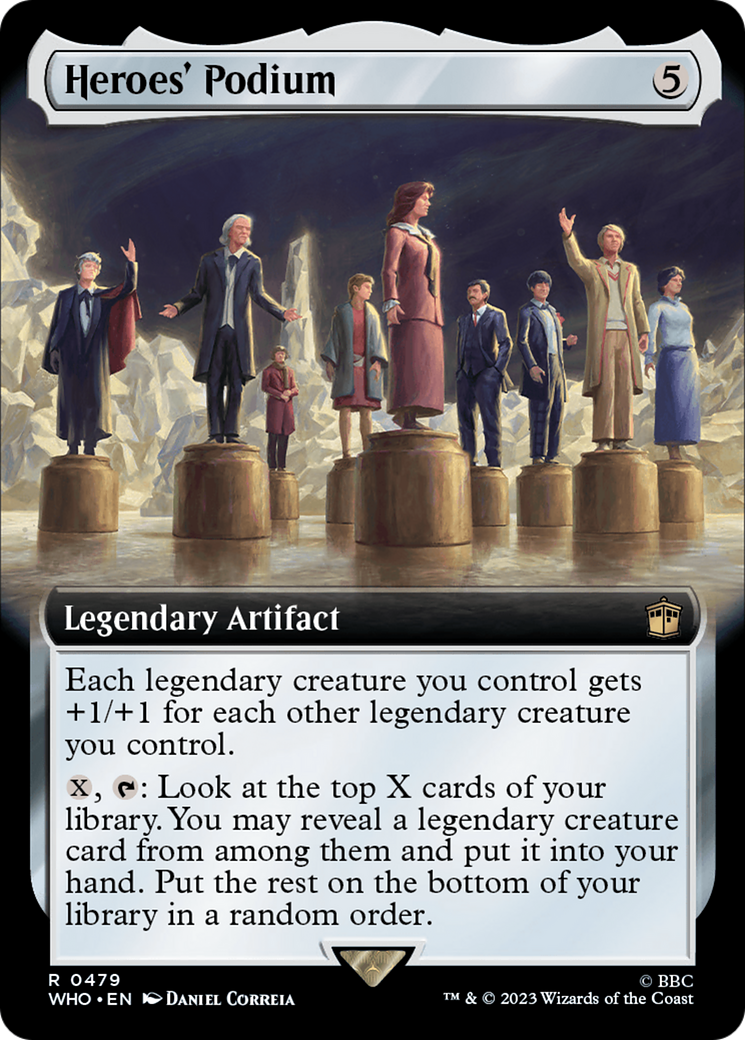 Heroes' Podium (WHO-479) - : (Extended Art) Foil