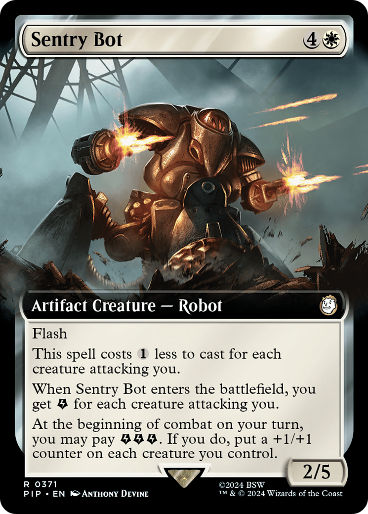 Sentry Bot (PIP-371) - : (Extended Art) Foil