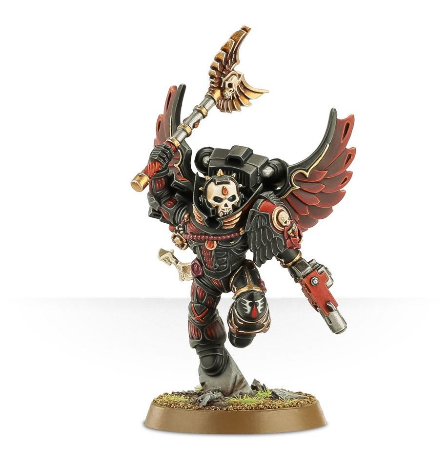 Blood Angels - Blood Angels Chaplain With Jump Pack